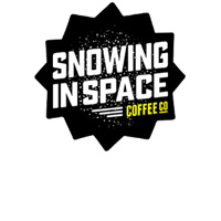 Snowing In Space Coffee Logo