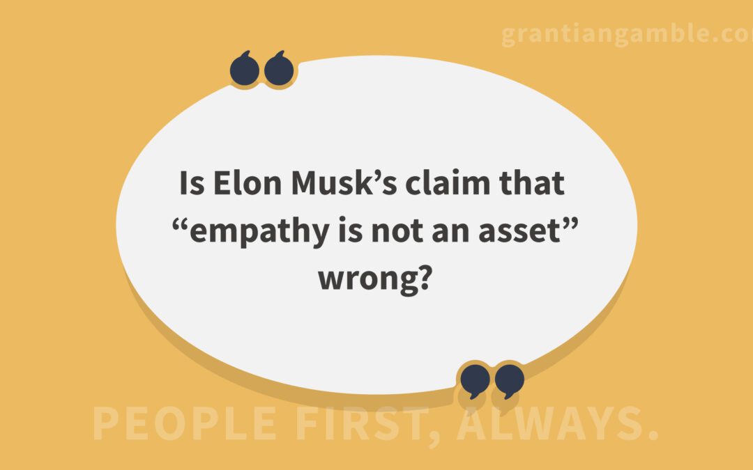 Is Elon Musk Wrong?